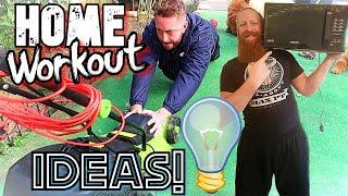 Top 10 Creative Exercise Ideas At Home (HOME WORKOUT HACKS)