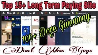 Top 15+ long term paying site 2020 l Don't Miss Guys l Giveway #7