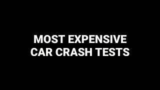 Top 10: MOST EXPENSIVE  Car CRASH TEST !!!#