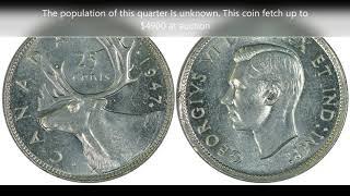 Top 10 Canadian Quarters Worth Money!!!