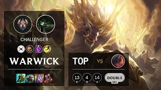 Warwick Top vs Aatrox - KR Challenger Patch 11.5