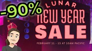 Steam Lunar New Year Sale Event || Top 10 Game Recommendations + Extra Deals