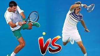 Djokovic VS. Thiem - 10 Minutes of Animalistic Rallies (Australian Open 2020 Final Preview)