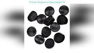 Top 10 12PCS 2-Inch Round Black Vinyl End Cap, Flexible Pipe Post Rubber Protector Cover