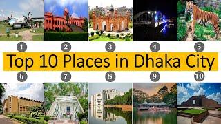 Top 10 Places in Dhaka City to visit | Best tourist places to visit in Dhaka City