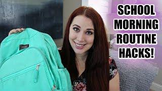 TOP 10 School Morning Routine HACKS For Moms! Large Family Of 7