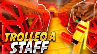 TROLLEO a un STAFF por tener ITEMS ILEGALES ❌ | TROLLEOS EN MINECRAFT #235