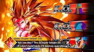 This is SUPER SAIYAN 10 Goku! The STRONGEST Goku Super Saiyan FORM! Dragon Ball Xenoverse 2 Mods