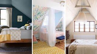 10 Slanted Ceiling Bedroom Makeover Ideas