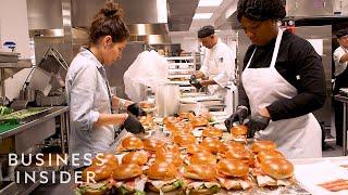 How 215,000 Meals Are Made For Super Bowl LIV