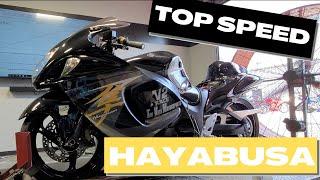 Touch Up Dyno Tune on a Hayabusa testing for Top End Speed