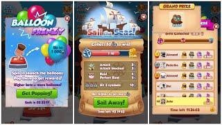 New Coin Master Event - Sail the Seas / 10 Point Symbols / Spin Tournament