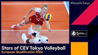 Top Stars of CEV Tokyo Volleyball European Qualification 2020 (Women)