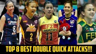 Top 8 Best Double Quick Attacks | Philippine Women's Volleyball