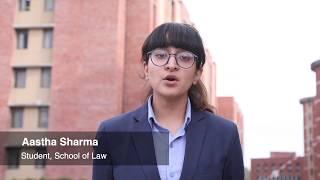 UPES law student Aastha Sharma on UPES - ULaw Workshop