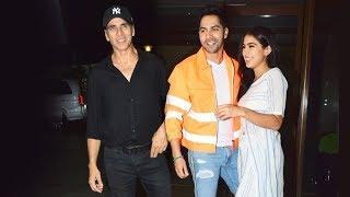 Coolie No. 1 WRAP UP Party | Sooryavanshi Akshay Kumar, Varun Dhawan, Sara Ali Khan