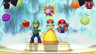 Mario Party 10 - MiniGames - Luigi Vs Mario Vs Peach Vs Daisy (Master CPU)