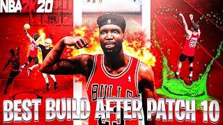 NBA 2K20 BEST BUILD AFTER PATCH 10! THIS BUILD IS GAME BREAKING!