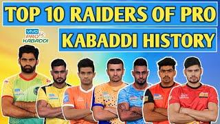 Top 10 Raiders With Most Raid Points In Pro Kabaddi History 