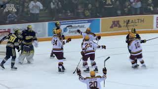 Highlights: Gopher Men's Hockey Falls to Michigan 2-1