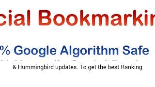 Confirmed 40 Authority Social Bookmarking to enhance Google Ranking