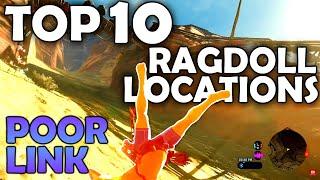 TOP 10 Ragdoll Locations in Breath of the Wild (Top Ten) | BotW in The Basement