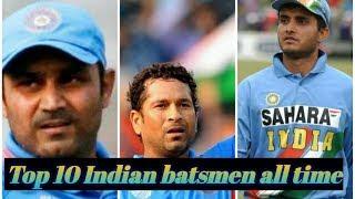 Top 10 Indian batsmen all time history