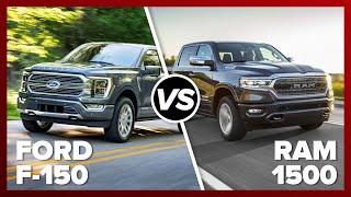 2021 Ford F-150 vs. Ram 1500: Two bad mother truckers go head-to-head