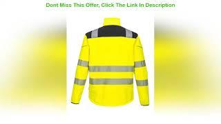 Top 10 Portwest PW3 Hi-Vis Softshell Jacket Work Safety Protective Reflective Waterproof Coat ANSI