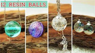 TOP 12 DIY JEWELRY IDEAS FOR TEENAGERS FAIRY PENDANTS MADE OUT OF AN EPOXY RESIN