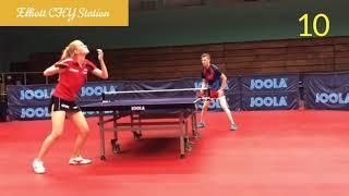 Top10 Snake Shots That Happened on Professional Table Tennis Players