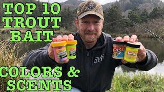 Top 10 Trout Bait Colors & Scents