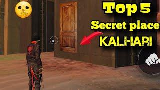 Top 5 best secret Hidden place in kalahari map || Full map|| Farhan malik