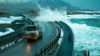 Top 10 most dangerous roads in the world, scary road.