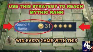 BEST MYTHIC EARLY GAME STRATEGY -  TOP MAGIC CHESS SYNERGY - Mobile Legends Bang Bang