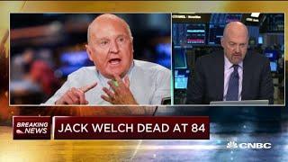 Jim Cramer: Former GE CEO Jack Welch taught us to 'celebrate business'