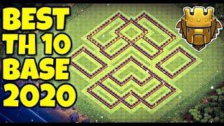 Best Th10 Hybrid Base Layout 2020 | Trophy/Farming Base | Clash Of Clans