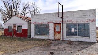 Lost Towns In Middle of Nowhere Oklahoma - Cross Country Road Trip Day Seven - 9 States In 9 Days