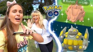 100% RHYPERIOR! Shiny Rhyhorn Community Day | Pokémon GO
