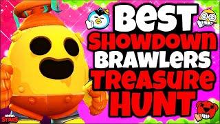 TOP 10 BEST Brawlers for Treasure Hunt in Showdown! - Brawler Tier list - Brawl Stars