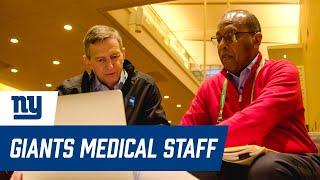 How Does the Giants' Medical Staff Evaluate NFL Prospects? | New York Giants