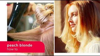 How to Create Peach Blonde Hair | Wella Professionals