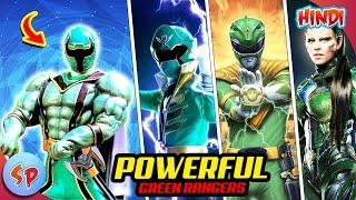 Top 10 Most Powerful Green Rangers | Explained in Hindi