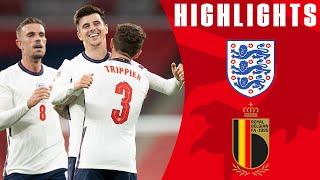 England 2-1 Belgium | Mount Seals Comeback Win To Top Group | UEFA Nations League | Highlights