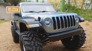 RC Car Axial SCX10 III Jeep JLU Wrangler Field Test