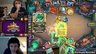 Romania vs Denmark - Ro16 Group D Initial - Hearthstone Global Games 2019