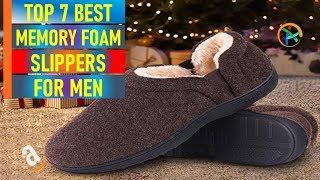 Top 7 Best Memory Foam Slip on House Shoes for Men