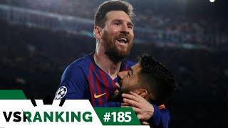 TOP 10 MAIORES VÍTIMAS DE MESSI NA CHAMPIONS LEAGUE - VSRANKING