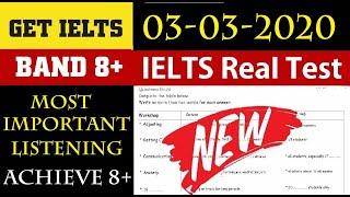 Ielts Listening Practice Test With Answers 3 March 2020