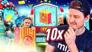 THIS PACK WAS INSANE! 10X FUT BIRTHDAY PARTY BAG PACKS! FIFA 20 Ultimate Team